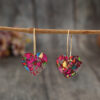 Wholesale Valentine's Day Collection Hyuna Style Sequin Transparent Heart Shape Multicolor Women's Earrings