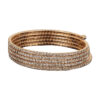 Wholesale Wire Elastic Rhinestone Bracelet