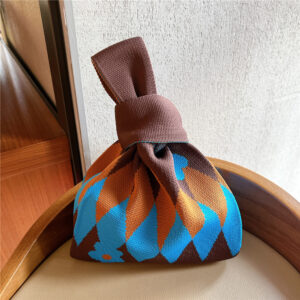 11 Double Row Diamond Flower Brown / 21*33cm