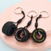 Wholesale PVC Soft Rubber Tire Keychains