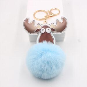 Light Blue / Old Goat Ball Pendant