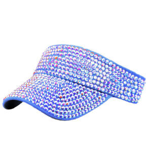 Light blue cap White AB Diamond / Adjustable