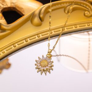 Sunflower Necklace