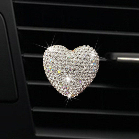 Wholesale Car Diamond Heart Aroma Diffuser