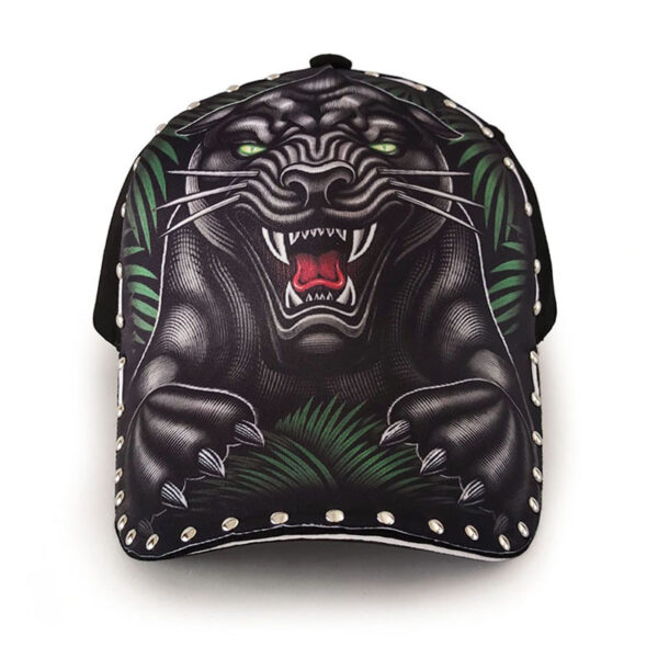 Wholesale Cotton Hardtop Wide Brim Animal Print Caps