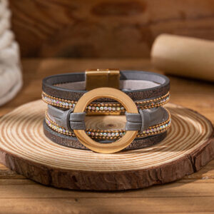 24060408-grey / Leather