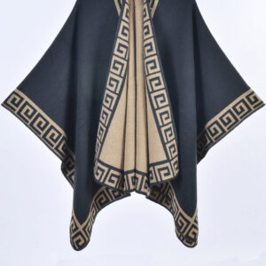 Retro big g black camel / 135-175CM