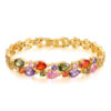 O1CN01IWx9FY1zDUjX3f0zv_2217702996680-0-cib Wholesale Antique Copper Plated Gold Crystal Bracelet