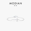Wholesale S925 Sterling Silver Mirror Design Sense Cross Bracelet OLY-BT-MoD007