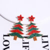 Wholesale Christmas Earrings Christmas Tree Earrings