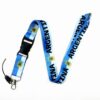 Wholesale Plastic World Cup National Football Team Mobile Phone Lanyard Keychain 10pcs