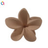 Wholesale Solid Color Frangipani Grab Clips