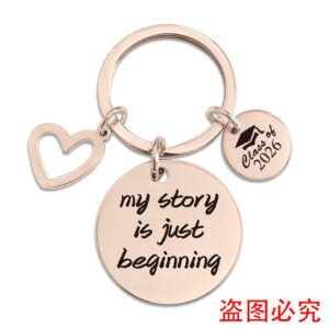 XYY015 Keychain Rose Gold