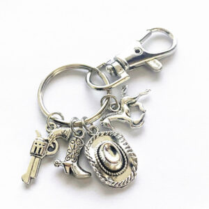 Wholesale Alloy Cowboy Hat Keychain