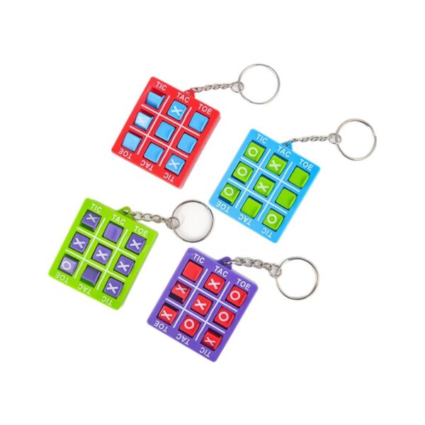 Wholesale Tic Tac Toe Game Puzzle Circle Chess with Keychain Toy
