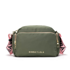 Gold Label Military Green Pink with Black Characters