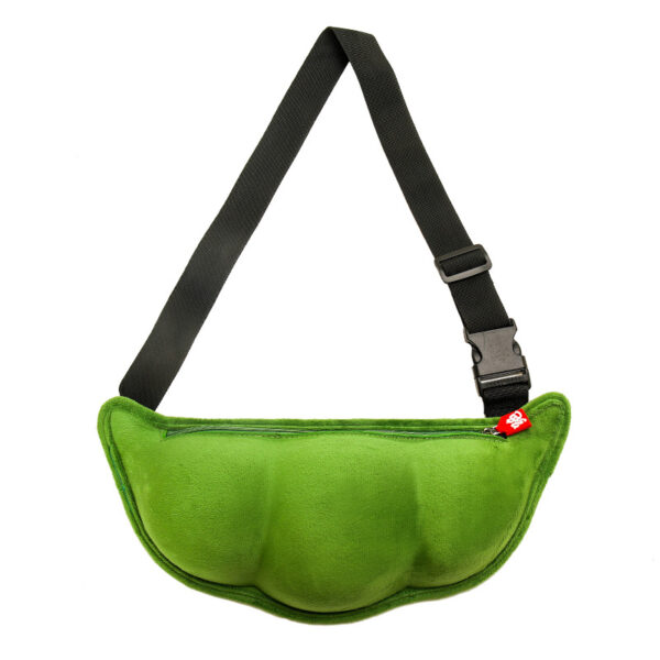 Wholesale Plush Velvet Edamame Messenger Bag