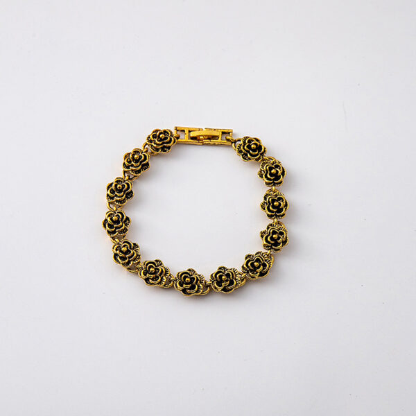 Wholesale Vintage Rose Alloy Bracelet