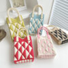 O1CN01IkZ1KJ1RgAPsSlOdy_4217842140-0-cib Wholesale Geometry Diamond Bag Mini Polyester One Shoulder Handbag