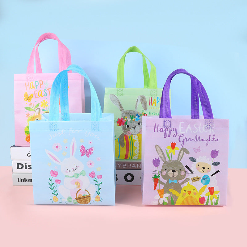 Wholesale Easter E Bunny Non Woven Waterproof Storage Bag