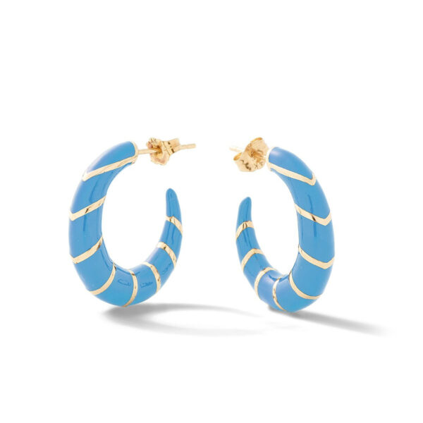 Wholesale Rainbow Drip Oil Irregular Geometry Alloy Earrings