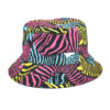 Wholesale Tie-dye Double-sided Outdoor Sunshade Printed Bucket Hat