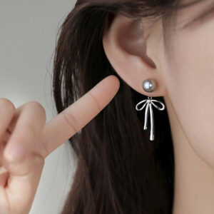 O1CN01Iow0CF1UTkdes21IZ__2128902519-0-cib Wholesale Vintage Pearl Bow Metal Stud Earrings