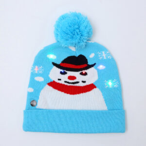 Light Blue Snowman No. 18