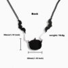 Wholesale Gothic Bat Pumpkin Candy Pendant Acrylic Necklace