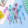 Wholesale Plastic 0.7mm Blue Crystal Diamond Ballpoint Pen