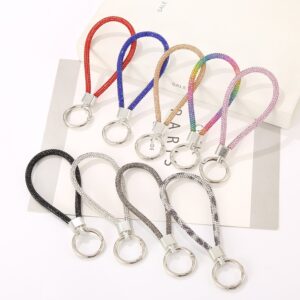 Wholesale Rhinestone Lanyard Diamond Metal Keychains