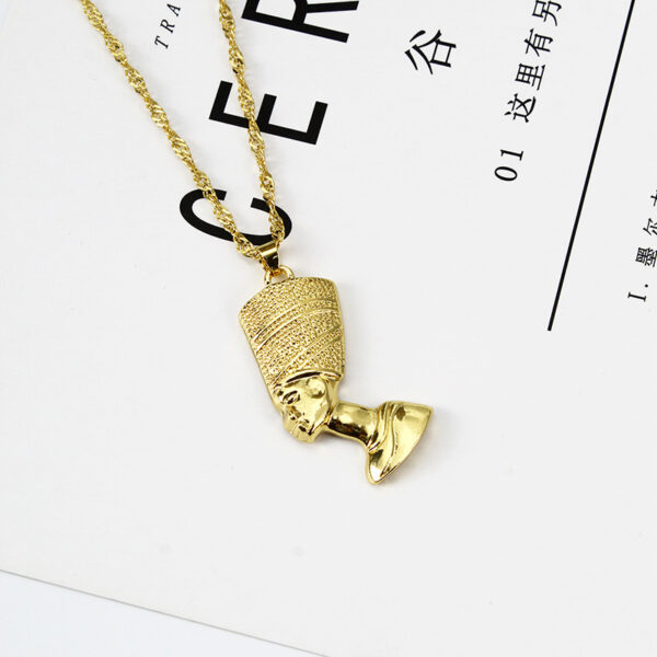 Wholesale Ancient Egypt Pharaoh Hip Hop Alloy Necklaces