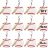 Wholesale Baseball Acrylic Keychains