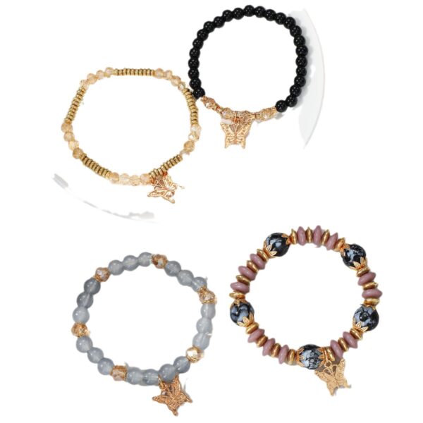 O1CN01IzNVSJ29BKyIwkeL5_1007608029-0-cib Wholesale Four Piece Butterfly Bracelet