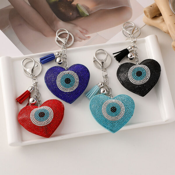 O1CN01J1WgLw2A5DDxgvG0O_1874418151-0-cib Wholesale Hot Diamond Devil's Eye Keychain