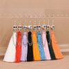Wholesale Halloween Skull Tassel Multicolor Earrings