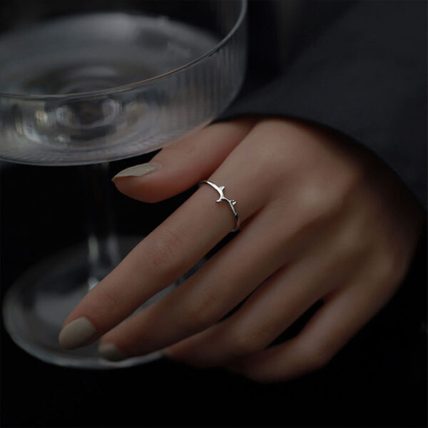 O1CN01J2dnwr1eH3ZgNXml6_3782933845-0-cib Wholesale 925 Sterling Silver Fox Open Ring