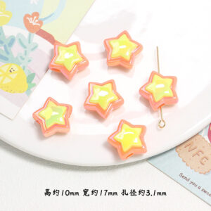 Star orange yellow one H-8068