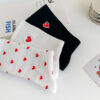 Wholesale Valentine's Day Embroidered Love Pure Cotton Casual Socks