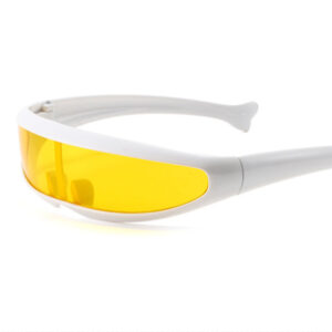 White frame yellow film