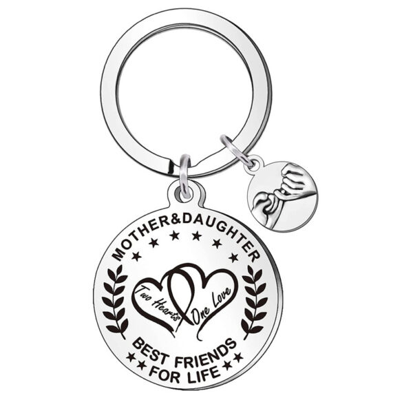 Wholesale Holiday Gifts for Loved Ones Stainless Steel Keychains