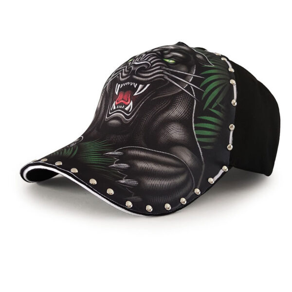 Wholesale Cotton Hardtop Wide Brim Animal Print Caps