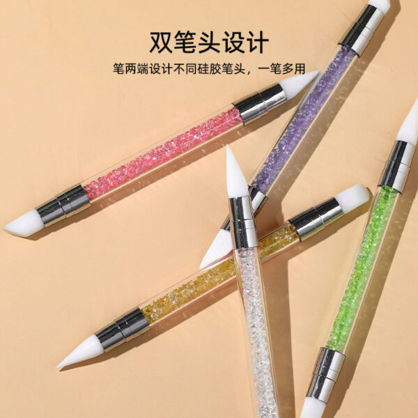 Wholesale Nail Stickers Double Ended Silicone Pens for Air Traffic Control Pens
