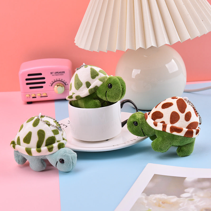Wholesale Small Turtle Plush Pendant Keychain
