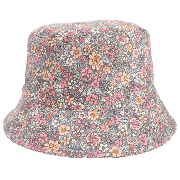 Wholesale Cotton Small Chrysanthemum Double-sided Print Bucket Hat