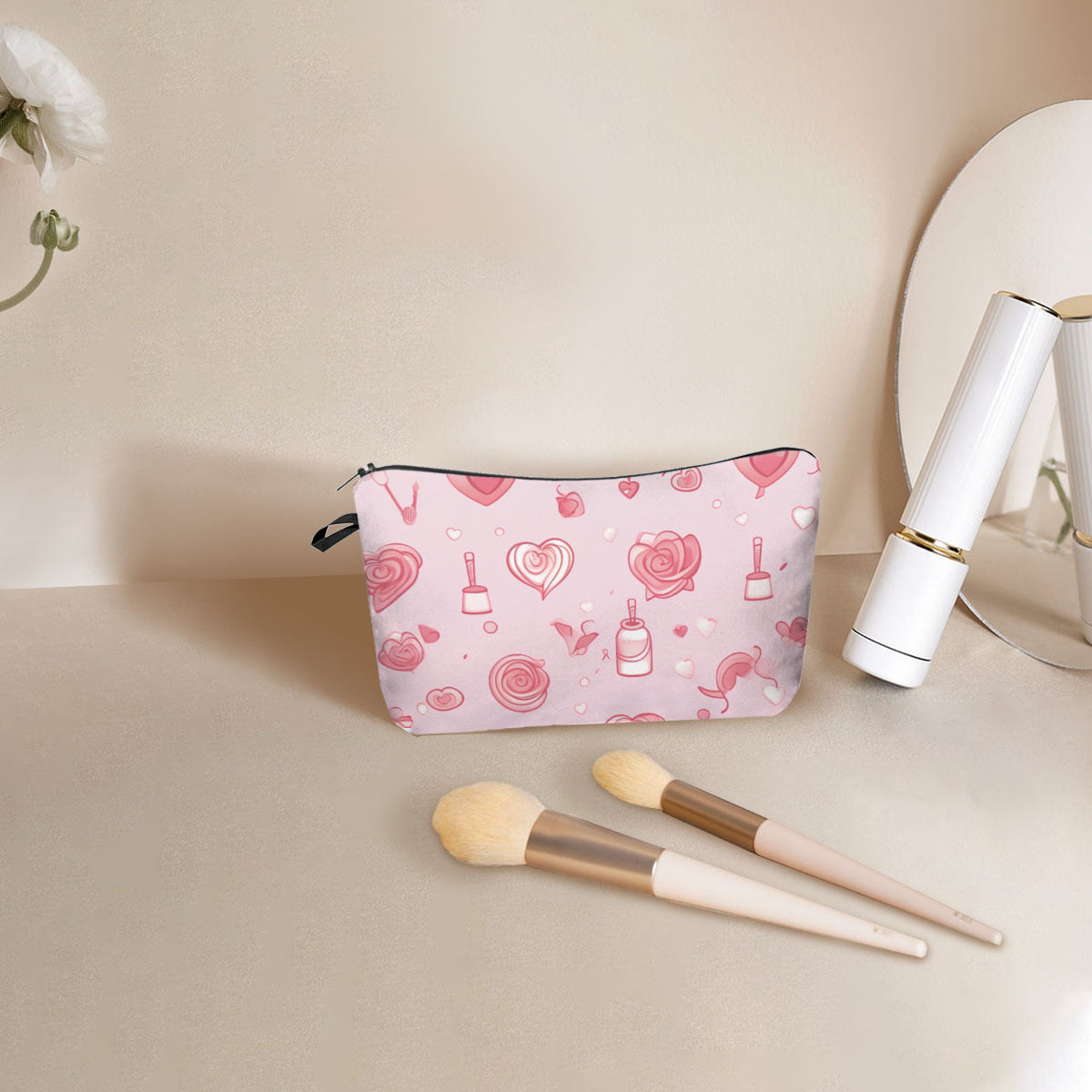 Wholesale Valentine's Day Love Printed lyester Make Bag