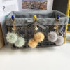 Wholesale Cute Pearl Candy Plush Ball Bags, Keychain Pendants