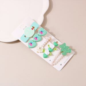 D style-green smiley face