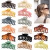 O1CN01JFnrp22IewvFq2fs0__951019312-0-cib Wholesale 11CM Frosted PS Plastic Material Hair Clips