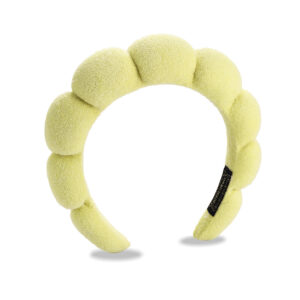 Yellow headband (terry velvet)